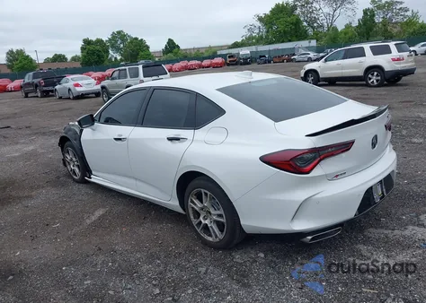 2023 Acura Tlx A-Spec Package from USA, damaged, VIN 19UUB5F51PA004463